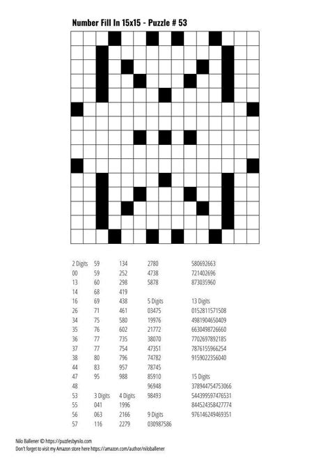 Number Fill-In Puzzle Challenge