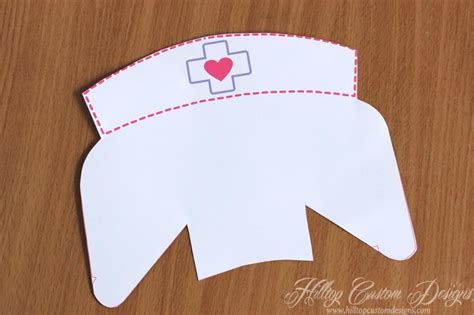 Nurse Hat Template 1