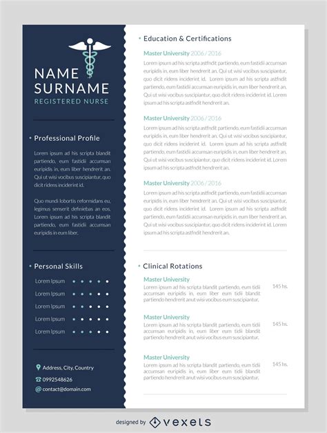 Nurse Resume Template Word Download Free