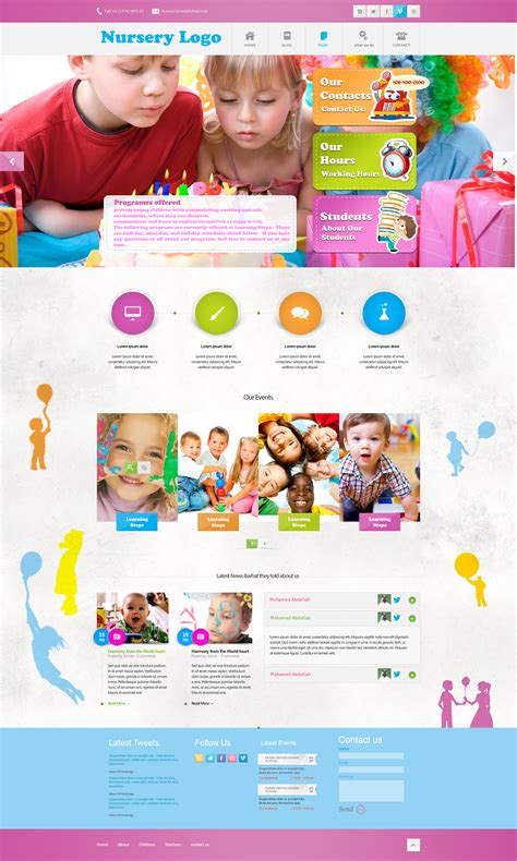 Nursery Website Design