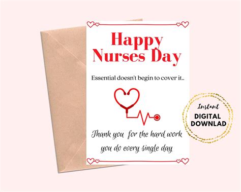 Nurses Week card ideas with a fun design