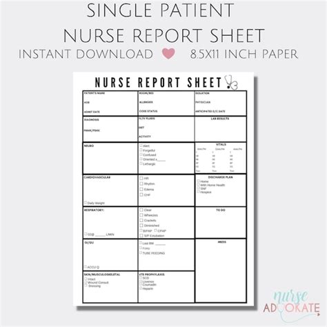 nursing handoff report template image 7