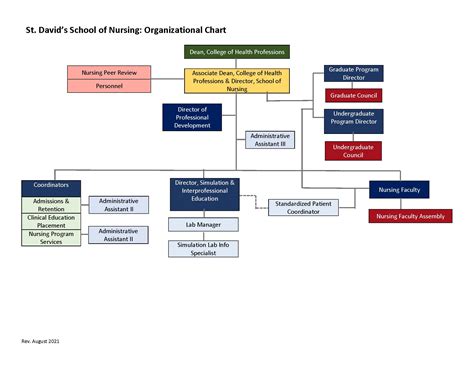 Nursing Organizational Chart Sample