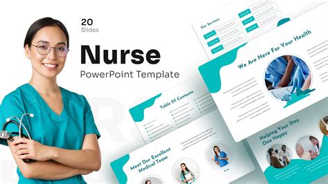 Nursing Report PowerPoint Template