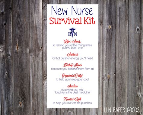 Nursing Survival Kit Checklist