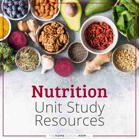 Nutrition Unit Study For Kids