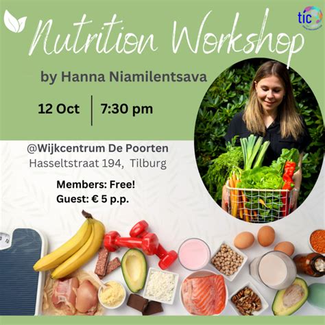 Nutrition workshops