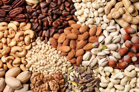 Nuts and seeds are a tasty and protein-rich snack