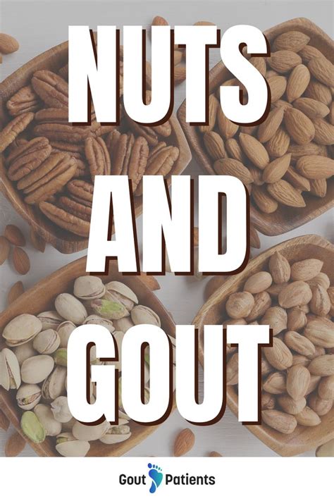 Nuts and seeds for gout relief