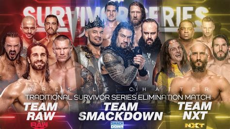 NXT vs Main Roster Survivor Series Match