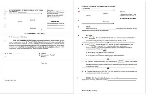 NY Divorce Papers Online