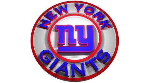 NY Giants Logo Template AI