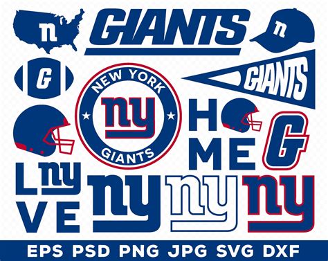 NY Giants Logo Templates