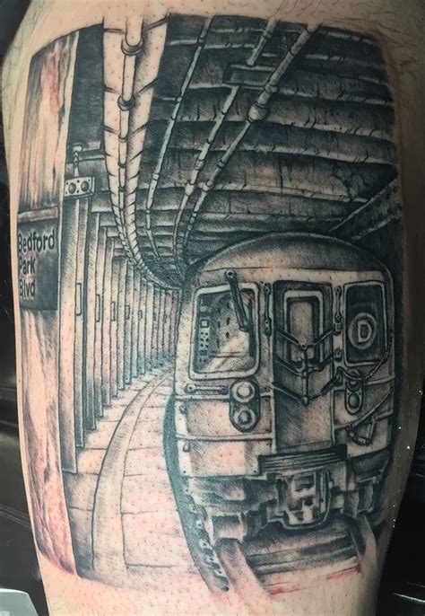 Nyc subway tattoos