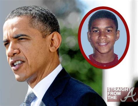 Obama Trayvon Martin