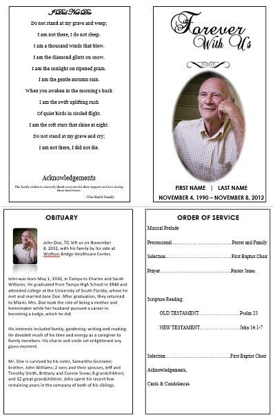 Obituary Archive Example