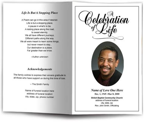 Obituary Celebration