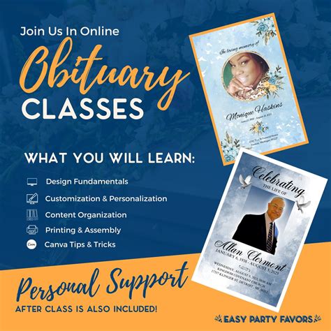 Obituary classes