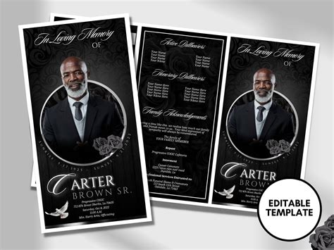 Obituary Design