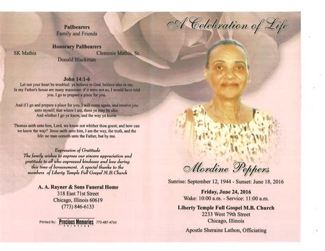 Obituary Services