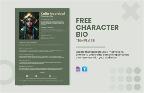 OC Character Bio Template