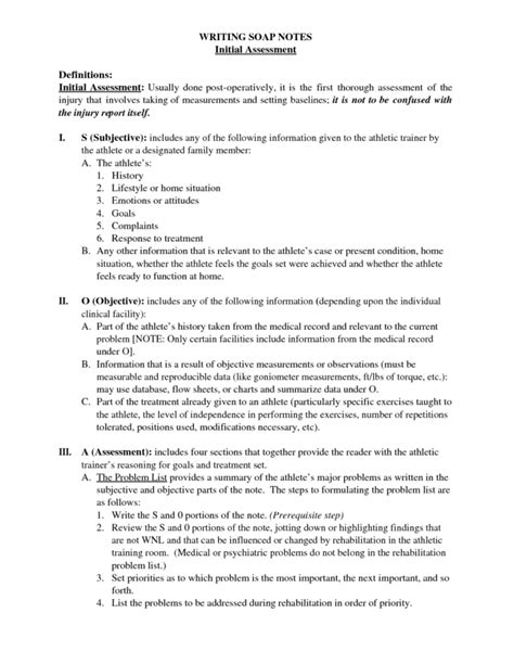 Occupational Therapy Notes Examples