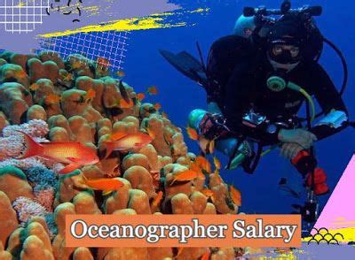 Oceanographer salary chart