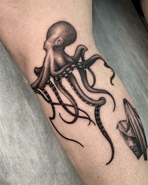 Octopus tattoo art