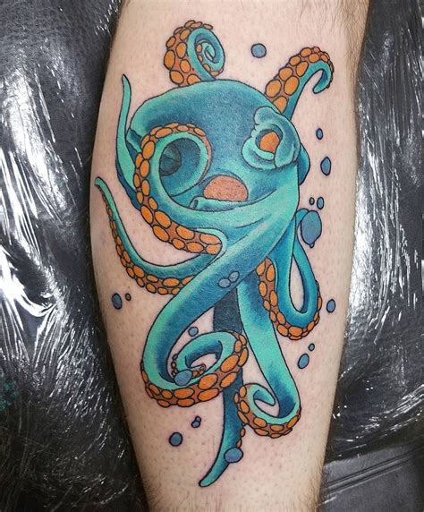 Octopus tattoo design