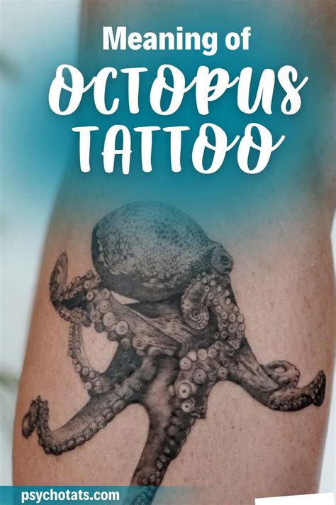 Octopus tattoo symbolism