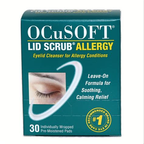 OcuSoft Lid Scrub Eyelid Wipes