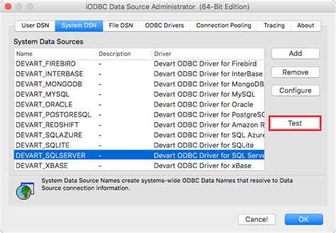 ODBC Connection Strings