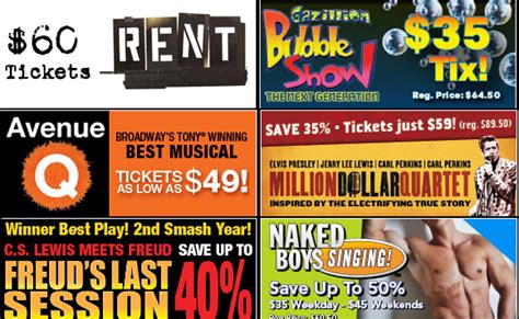 Off-Broadway Discounts