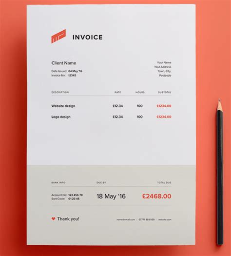 Office 365 Invoice Template 5