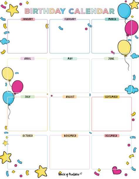 Office Birthday Calendar Best Practices