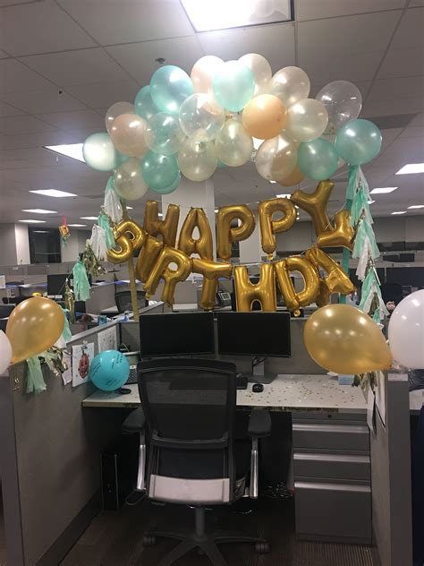 Office Birthday Celebration Ideas