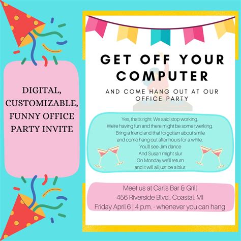 Office Birthday Template Download