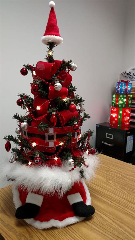 Office Christmas Tree Decorating