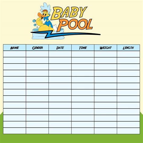 Office Pool Template