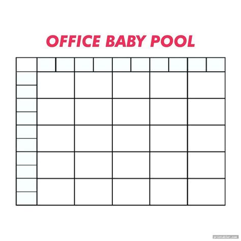 Office Pool Templates