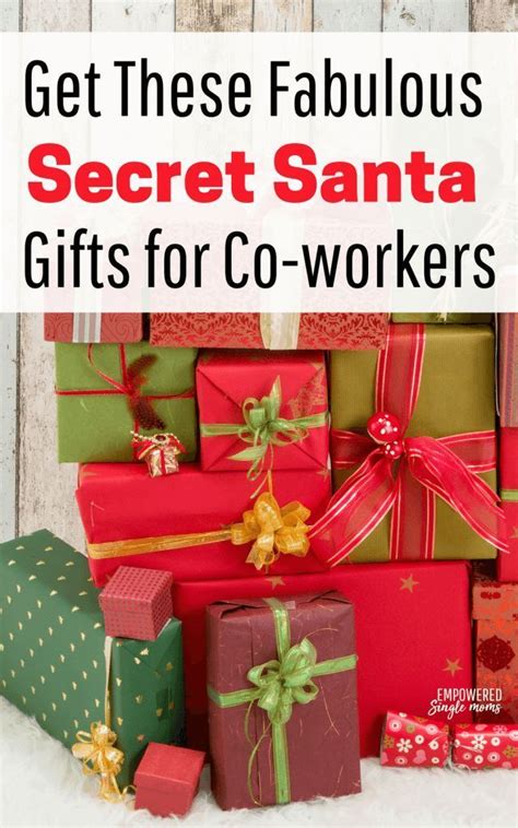 Office Secret Santa Gift Exchange Ideas for Coworkers