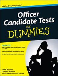 Officer Candidate Test Eligibility Requirements