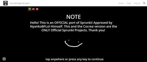 A stylized logo representing Official Sprunki