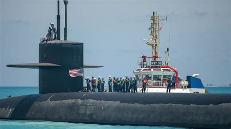 Ohio-class submarine on patrol