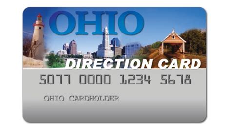 Ohio Direction Card