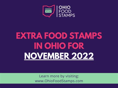 Ohio Extra Food Stamps Program