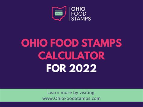 Ohio Food Stamp Portal Contact Us Image