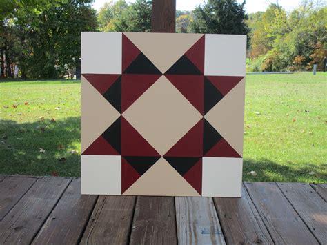 Ohio Star Barn Quilt Pattern