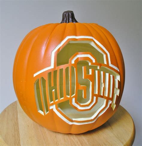 Ohio State Pumpkin Carving Designs Templates Free