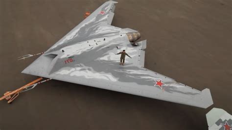 Okhotnik stealth drone